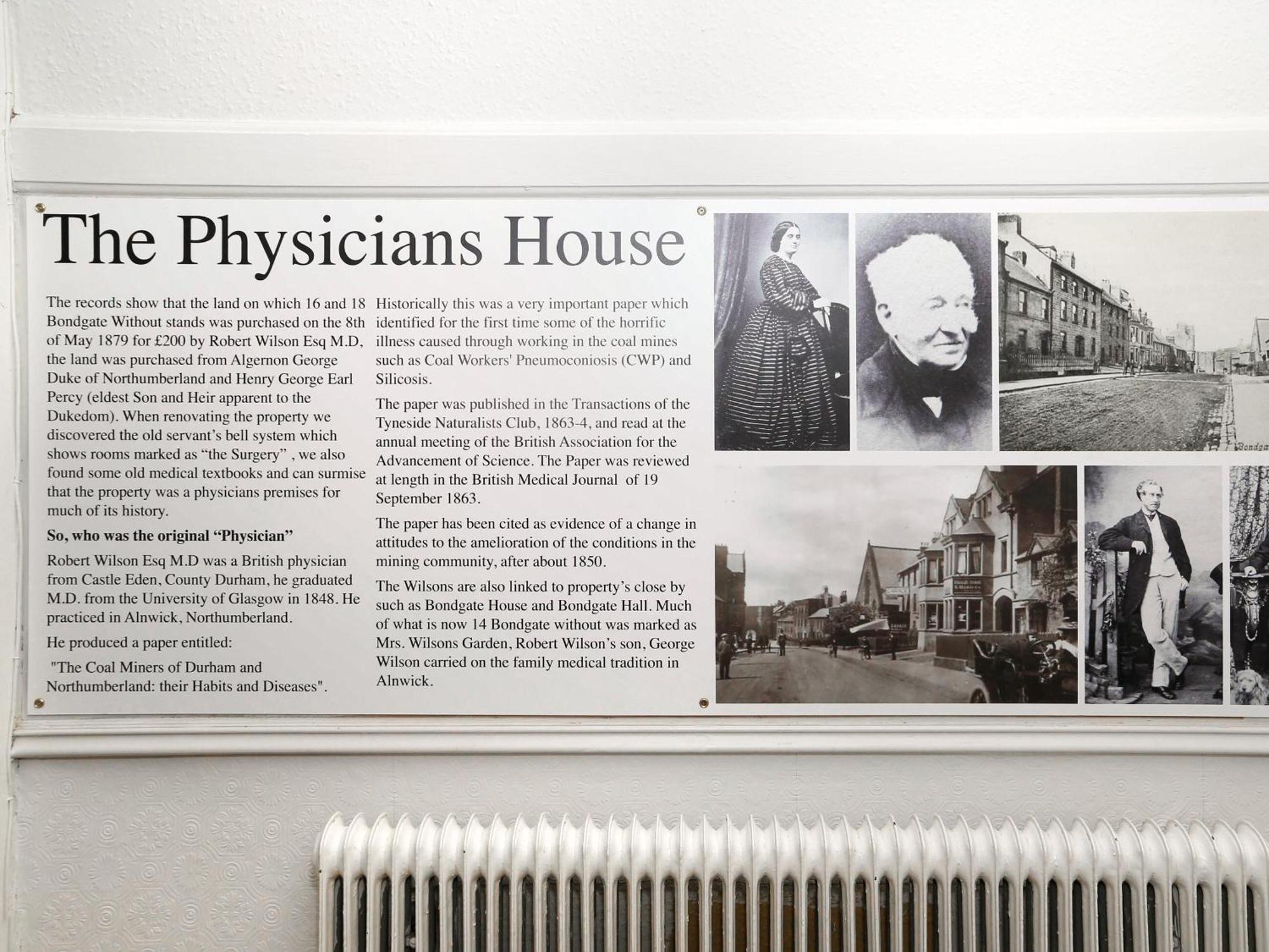 Villa The Physicians House Alnwick Esterno foto
